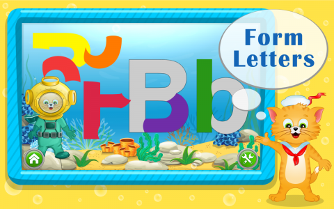 اسکرین شات بازی Learn Letters with Captain Cat 3