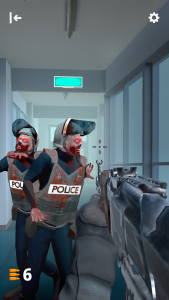 اسکرین شات بازی Dead Raid: Zombie Shooter 3D 1