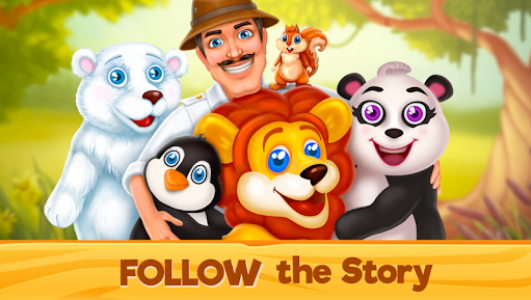 اسکرین شات بازی Zoo Rescue: Match 3 & Animals 5