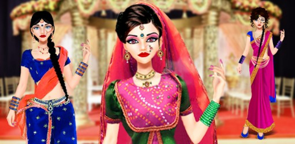 Barbie south indian wedding deals dress up games