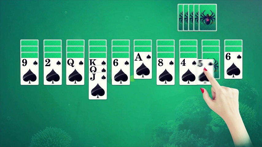 بازی Spider solitaire - دانلود