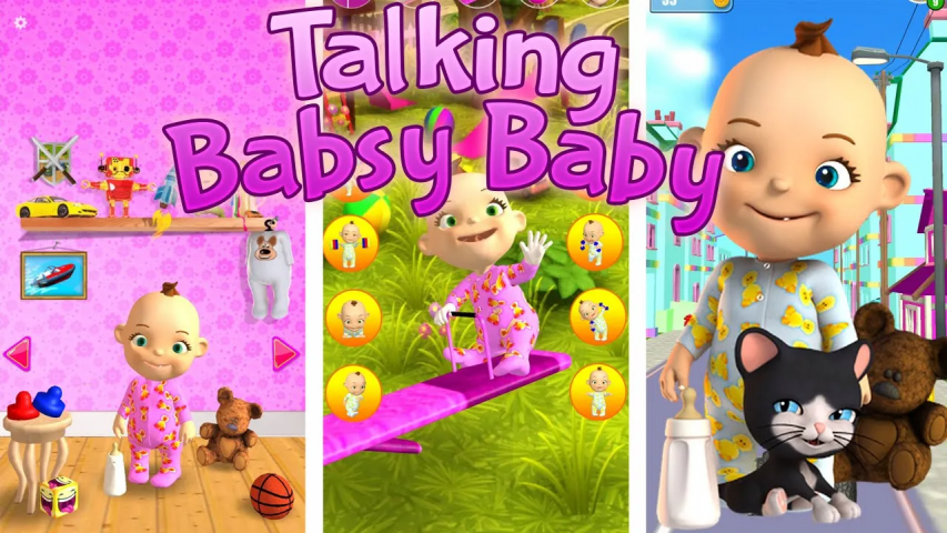 بازی اندروید Talking Baby Games for Kids - پارس هاب